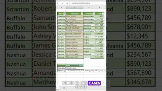 Stop using VLOOKUP XLOOKUP Is Better  #shortsfeed #excel #exceltricks