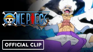 One Piece - Official Luffy Gear Five vs Kaido Clip (English Dub) | IGN Fan Fest 2024
