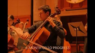 6-month cello progress