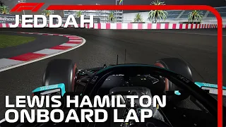 F1 2021 Jeddah Street Circuit | Lewis Hamilton Onboard