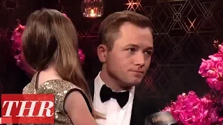 2020 Golden Globes Official Aftershow with Winner Taron Egerton | THR