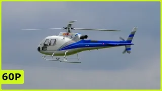 STUNNING XL RC SCALE ECUREUIL AS350 ELECTRICAL HELICOPTER FLIGHT DEMONSTRATION