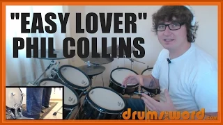 ★ Easy Lover (Phil Collins) ★ Drum Lesson PREVIEW | How To Play Song (Phil Collins)