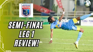 Jamaica Premier League 2023/24 - Semi Finals Leg 1 Review #jamaicafootball