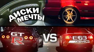 VLOG: Диски моей мечты! Drag Racing MBenz W212 700hp VS GTR R32 & Chaser 700hp VS Impreza WRX STI