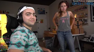 funniest mizkif and maya clip ive seen in a while
