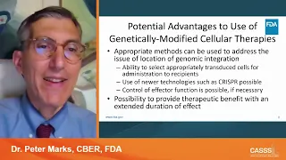 Cell & Gene Therapy Products 2022 Keynote: Peter Marks, CBER, FDA