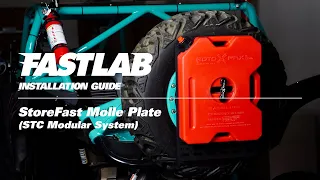 FastLab UTV StoreFast Molle Plate - Yamaha YXZ1000R Modular Storage Solution