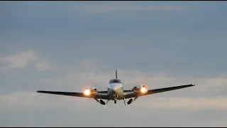 Takeoff Beechcraft Baron 58P