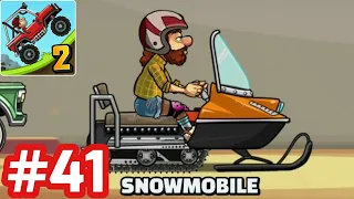 Hill Climb Racing 2 - Gameplay Walkthrough - Part 41 Unlock Snowmobile (iOS/Android)