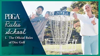 Disc Golf Rules School - Episode 1: The Official Rules of Disc Golf