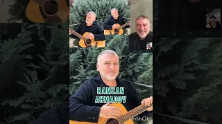 Рамзан Ахмадов 👍/Старая чеч песня/под гитару 👍