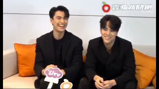 Apple Media Interview/OHMNANON(Eng Sub)❤️💚#ohmpawat #nanonkorapat#badbuddyseries #ohmnanonfmtp2022