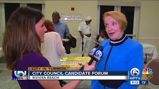 Riviera Beach City Council candidate forum