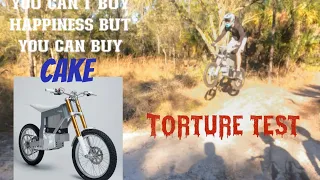 I keep breaking the Sur Ron so I bought a Cake kalk electric dirtbike not a KTM . Last famous words!