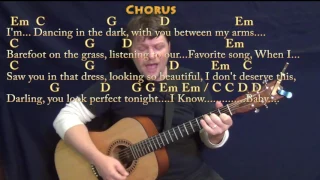 Perfect (Ed Sheeran) Strum Guitar Cover Lesson in G with Chords/Lyrics #perfect #guitarlesson