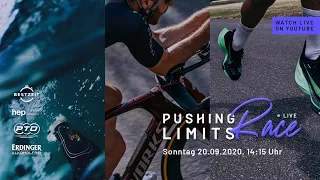 PUSHING LIMITS RACE - Profi Rennen beim Ratingen Triathlon 2020 LIVE