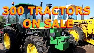 Tractors at Cheffins Vintage Sale