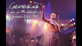 Genesis - Live in Philadelphia - November 25th, 1981