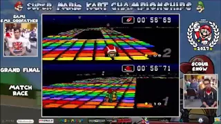 Super Mario Kart Championship 2017 - Match Race - Final - Sami Cetin vs Julien Holmiere