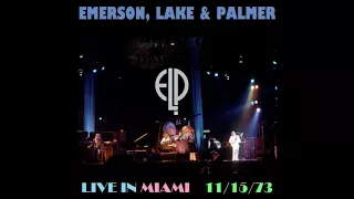 Emerson Lake & Palmer (ELP) Live in Miami, FL 11/15/1973
