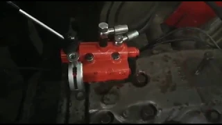 Massey Ferguson  Remote Valve Install - Hidrolik Valf Montajı