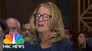 Dr. Christine Blasey Ford Says Her Most Unforgettable Memory Of Her Assault Was Laughter | NBC News