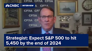 Strategist: Expect S&P 500 to hit 5,450 by the end of 2024