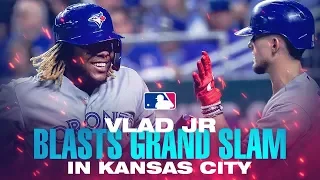 Vlad Jr. crushes a grand slam in K.C.!