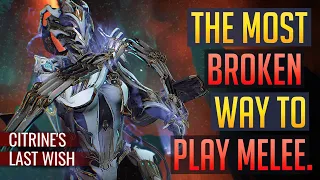 Warframe | (READ PINNED) The Broken New Way To Melee.