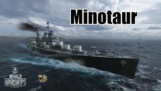 World of Warships: Minotaur, The Bane Of Destroyers