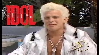 Billy Idol - Interview TV AM - 1990.