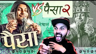 Reacting to BOTH Paisa 2.0 & PAISA 1.0 by Kushal Pokhrel (Official Music) FIRST TIME || RICHEST MAN