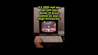 Quake 3 Online Multiplayer still WORKS on a Sega Dreamcast.