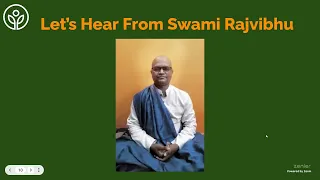 Ashtaang Chikitsa for Neuro Musculoskeletal Problems:27-Jul-2023 Webinar by Swami Rajvibhu