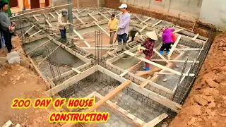 200 Days in 91 Minutes of Beautifully Completed House Construction