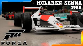 Forza Motorsport 2023 - Rain Miami Speedway  - Mclaren Senna 1988 RTX3060