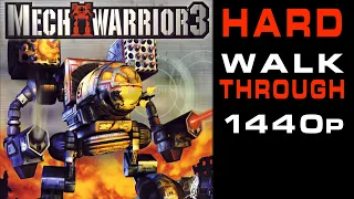 MechWarrior 3 - Walkthrough Hard - No Repairs