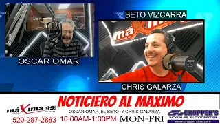 Noticiero Al Máximo Con Oscar Omar Felix, ''Betun'' Vizcarra Y Chris El ''Machu Picchu'' #Podcast247