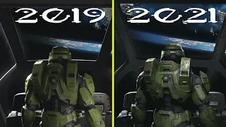 Halo Infinite 2019 vs 2021 Early Graphics Comparison