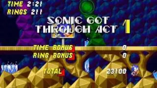 Sonic 2 Long version (Sonic 2 Hack)  - Hidden Palace Zone (all rings)