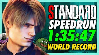 Resident Evil 4 Standard Speedrun Any% 1:35:47