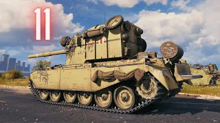 World of Tanks FV4005 Stage II  11K Damage & FV4005 -  10K & 11K