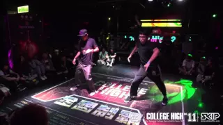 Popping 無雙個人賽 Prelim A組01~36 | 20151011 College High Vol.11 STAGE3