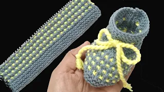 Easy Knitting Baby Booties , Socks , Shoes , Slipper | Baby Socks | Woolen Socks