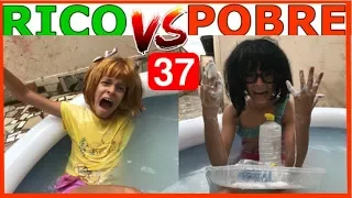 RICO VS POBRE FAZENDO AMOEBA / SLIME #37