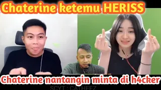 NGAKAKK‼️CATHEEZ NGAK TAKUT DI HACKER TAPI ... -_-,catheez ketemu heriss youtuber hacker#ometv #top