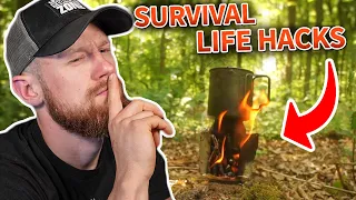 Funktioniert das? 🤔 20 SURVIVAL LIFE HACKS in der WILDNIS | Fritz Meinecke Twitch Highlights