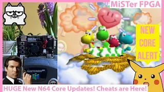 MiSTer FPGA N64 Core Updated! BIG NEWS! Cheats Are Here! Full Setup Guide Plus Game Improvements!