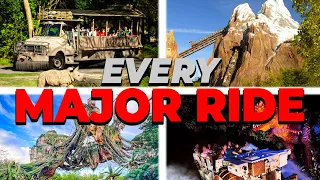 Every Major Ride at Disney's Animal Kingdom RANKED! (With On-Ride Povs)